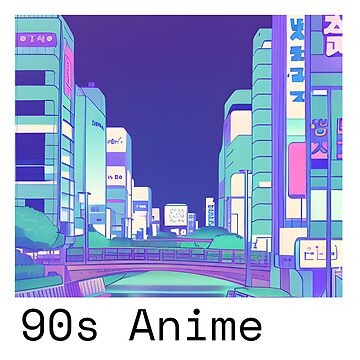 Style of 90's vintage anime city #3 by bekreatifdesign on DeviantArt