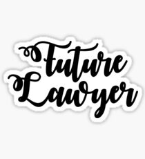 Future Lawyer Sticker