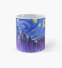 Starry Night Over Seattle Mug