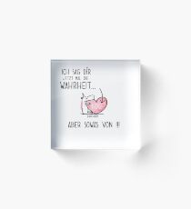 HDL - But something from .... Acrylic Block