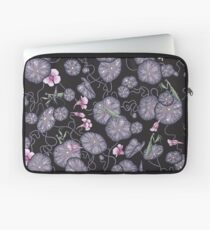 Black Indian cress garden. Laptop Sleeve