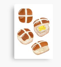 Hot Cross Buns Canvas Print