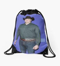 Brendan Fraser Cowboy Drawstring Bag