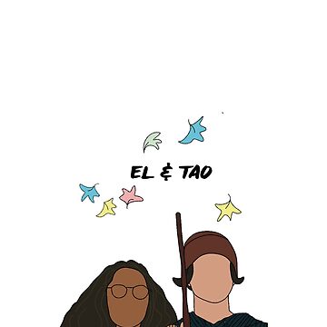 Artwork thumbnail, EL and Tao heartstopper art by maddiesldesigns