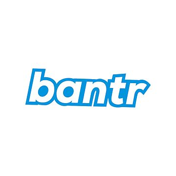 bantr logo Sticker for Sale by DigitalRedesign