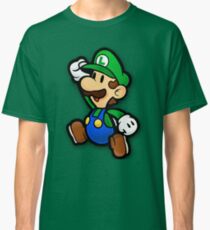 Custom Paper Mario Luigi Shirt Classic T-Shirt