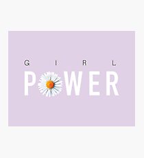 Girl Power Photographic Print