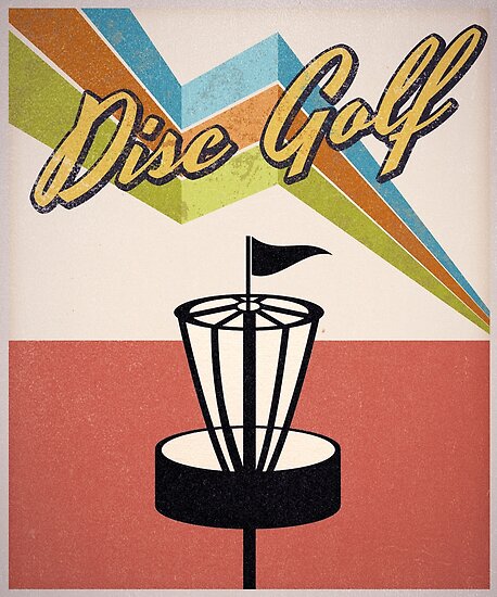 &ldquo;vintage disc golf&rdquo; Posters by Ecove | Redbubble
