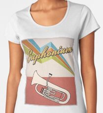 vintage euphonium Women's Premium T-Shirt