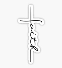 Croix de la foi Sticker