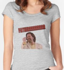 IT Crowd - Father Women's Fitted Scoop T-Shirt