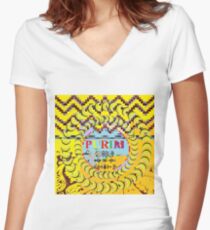 Purim, Jewish holiday Women's Fitted V-Neck T-Shirt