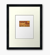 Truck and Tow Framed Print
