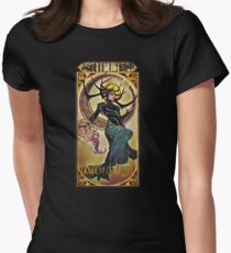 Hela Goddess of Death Women's Fitted T-Shirt