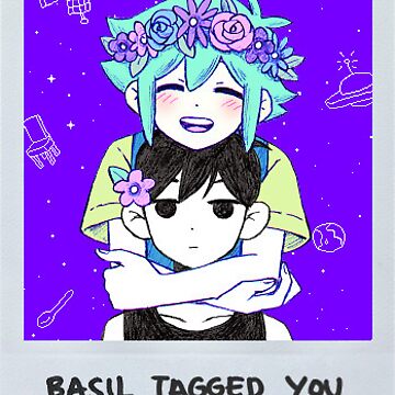 Basil Tagged You OMORI Sticker