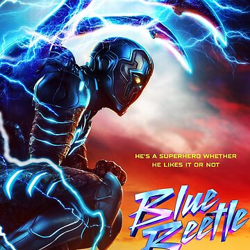 Blue Beetle Movie Sticker for Sale by vacnaspera