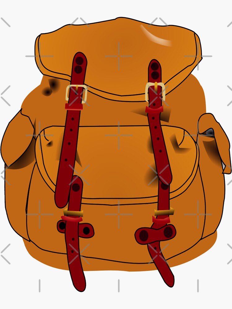 "Backpack" Sticker by soondoock Redbubble