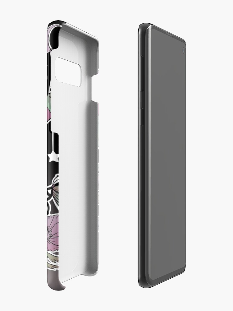 Alternate view of Twilight -- Skull Cat Case & Skin for Samsung Galaxy