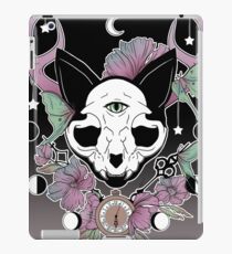 Vinilo o funda para iPad Crepúsculo - gato del cráneo