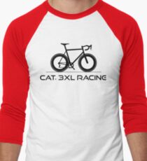 Cat. 3XL Racing Men's Baseball ¾ T-Shirt