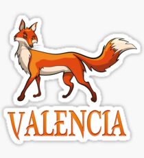 Valencia Fox Sticker