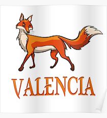 Póster Valencia Fox