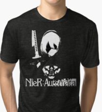 Camiseta de tejido mixto NIER AUTOMATA