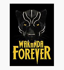 Wakanda Forever Photographic Print