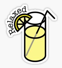 Relaxed Lemonade Sticker