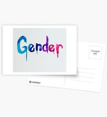 G E N D E R F L U I D Postcards