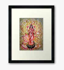 Lakshmi Darshnam Framed Print