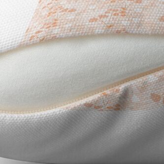 Alternate view of Pastel pink Tropicals Floor Pillow