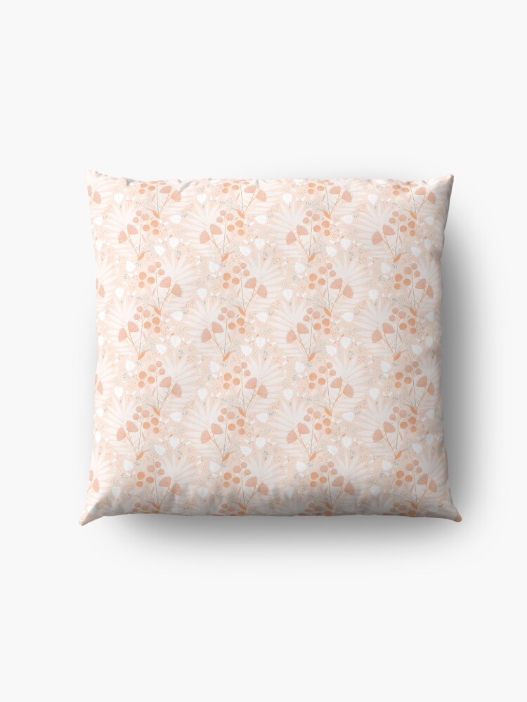 Alternate view of Pastel pink Tropicals Floor Pillow