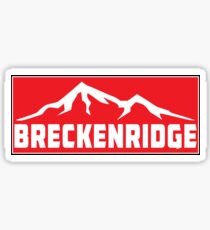 Skiing Breckenridge Colorado Hiking Climbing Ski Sticker
