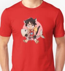 Young Luffy Kitten Unisex T-Shirt