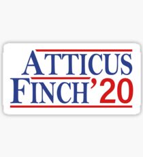 Atticus Finch 2020! Sticker