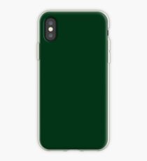 Dark green iPhone Case