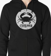 The Amazing Crab-Man Zipped Hoodie