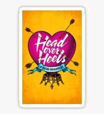 Head Over Heels Broadway Sticker