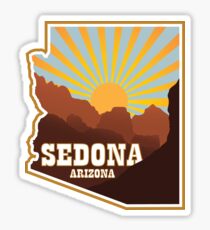 Sedona Arizona Badge Sticker