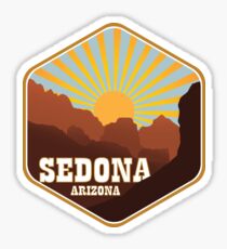 Sedona Arizona Badge - Alternate Sticker