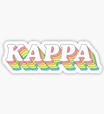 rainbow 3D 1.0 - kappa Sticker