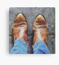 One step at a time Canvas Print