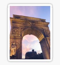 Pegatina Washington Square Park Pastel Sunset Arch