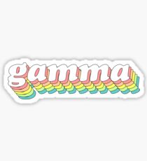 Regenbogen 3D 2.0 - Gamma Sticker