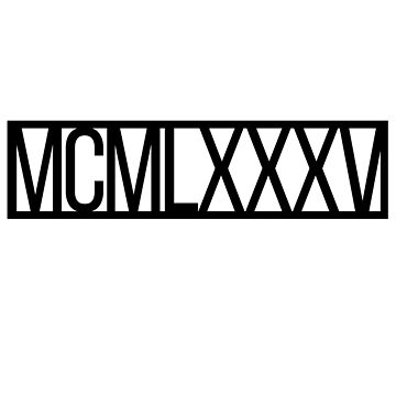 MCMLXXXV - BOILER ROOM