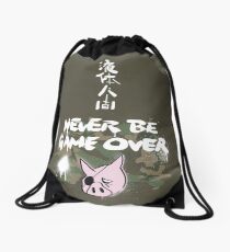 Never Be Game Over Drawstring Bag