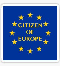 Citizen of Europe Sticker