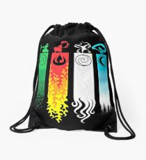 Elemental Bending: Avatar Drawstring Bag