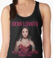 Demi Lovato - TMYLM WORLD TOUR Women's Tank Top